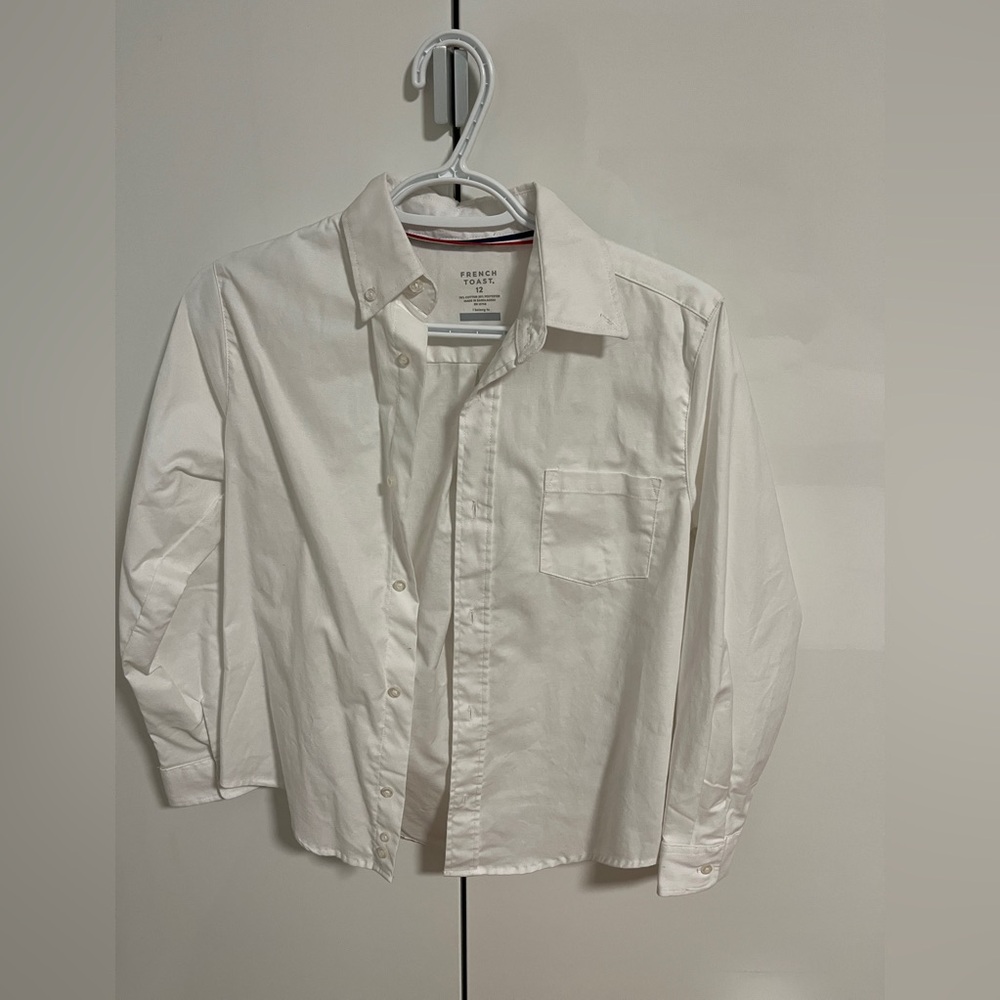 French Toast Classic White Shirt